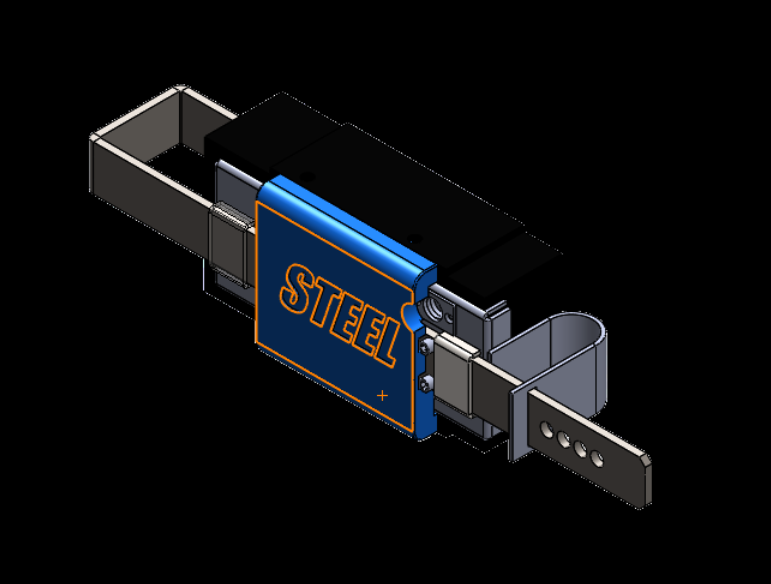 Dispositivo de rastreo GPS Steel instalado en vehículo de carga